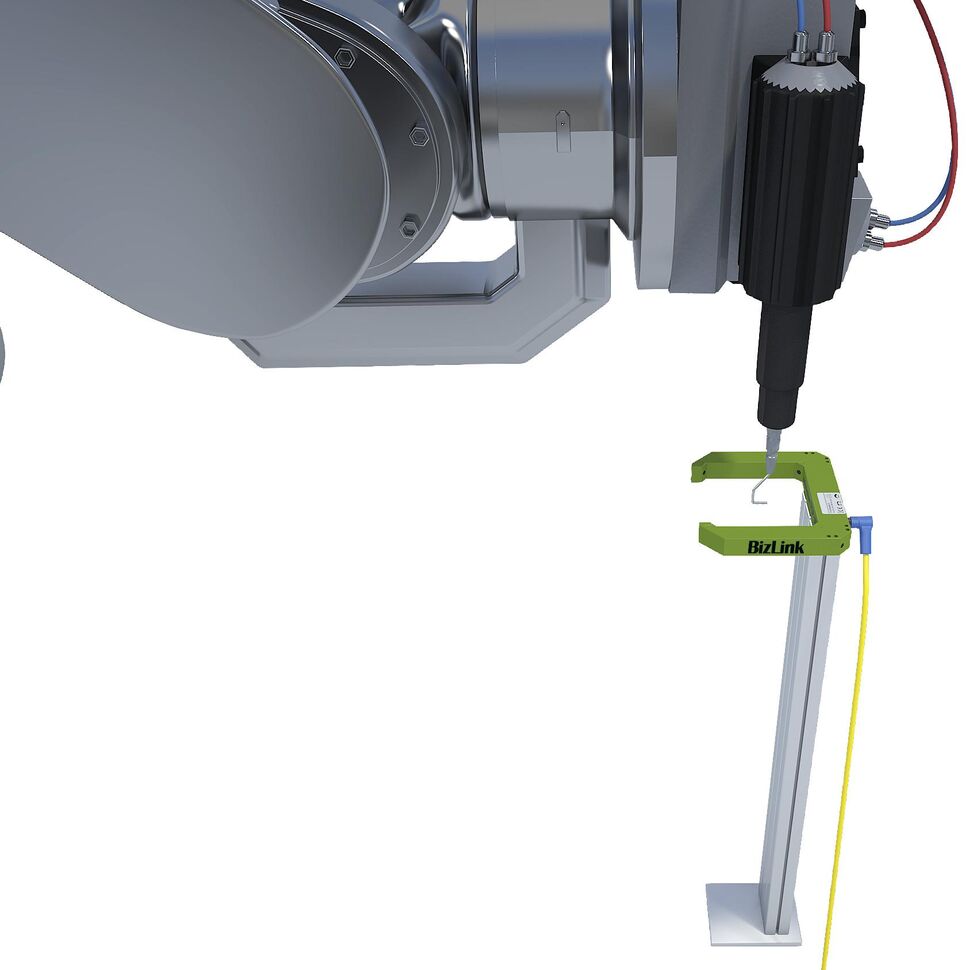 advintec TCP calibration of robotic hook nozzle