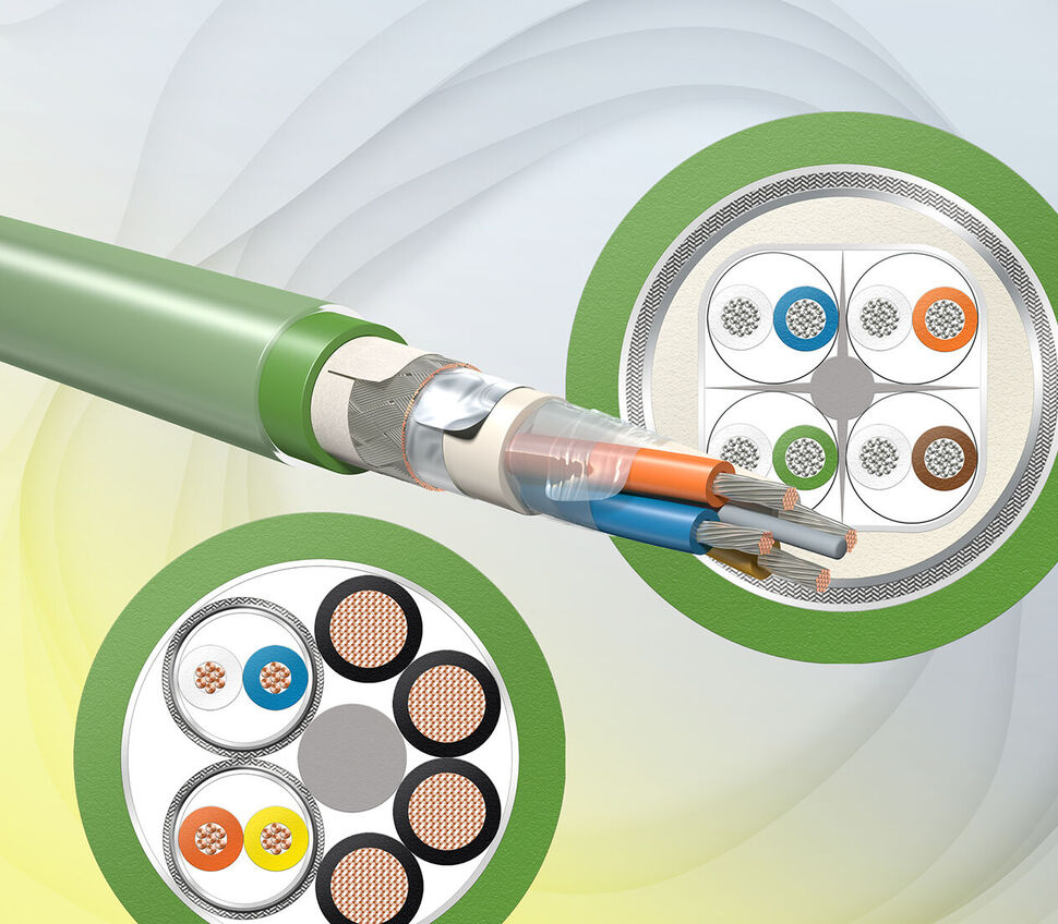 Industrial Ethernet and PROFINET cables